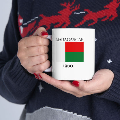 Madagascar Flag Mug – Independence 1960 Coffee Cup (11oz, 15oz) | African Heritage Gift
