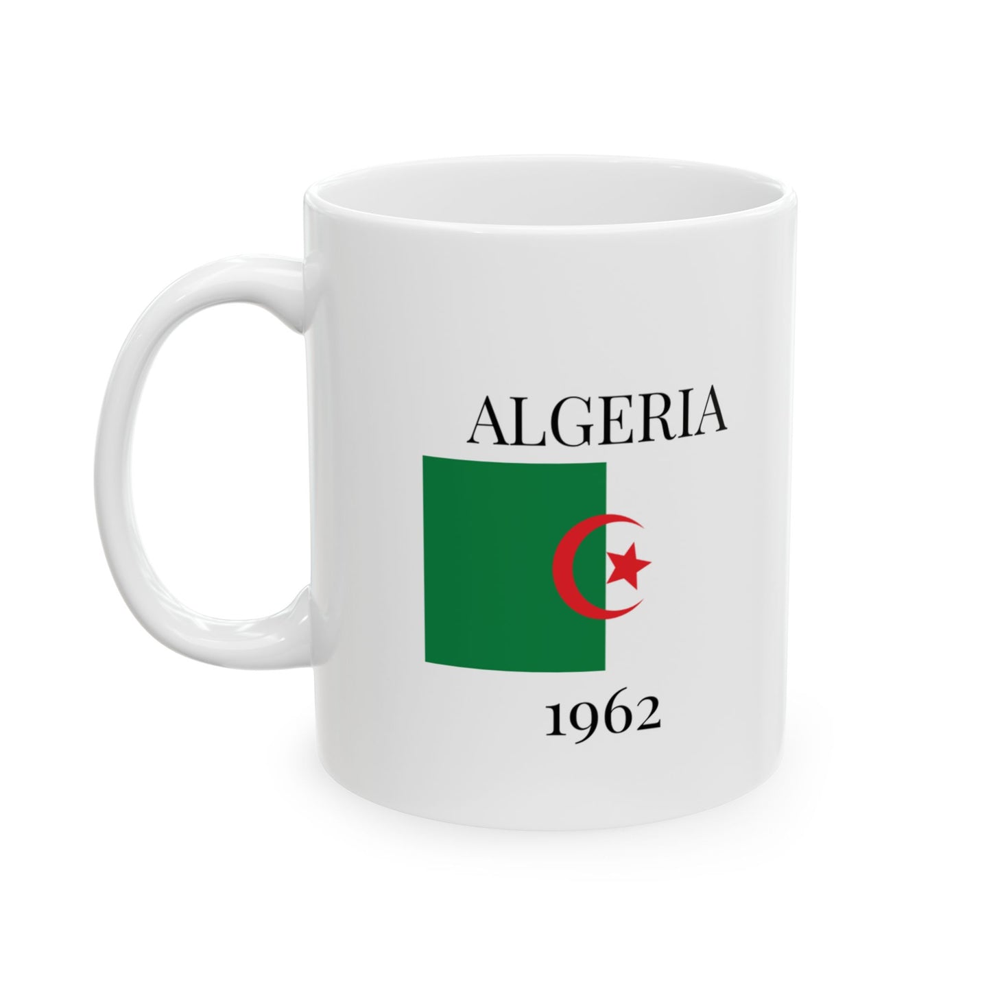 Algeria Flag Mug – Independence 1962 Coffee Cup (11oz, 15oz) | African Heritage Gift