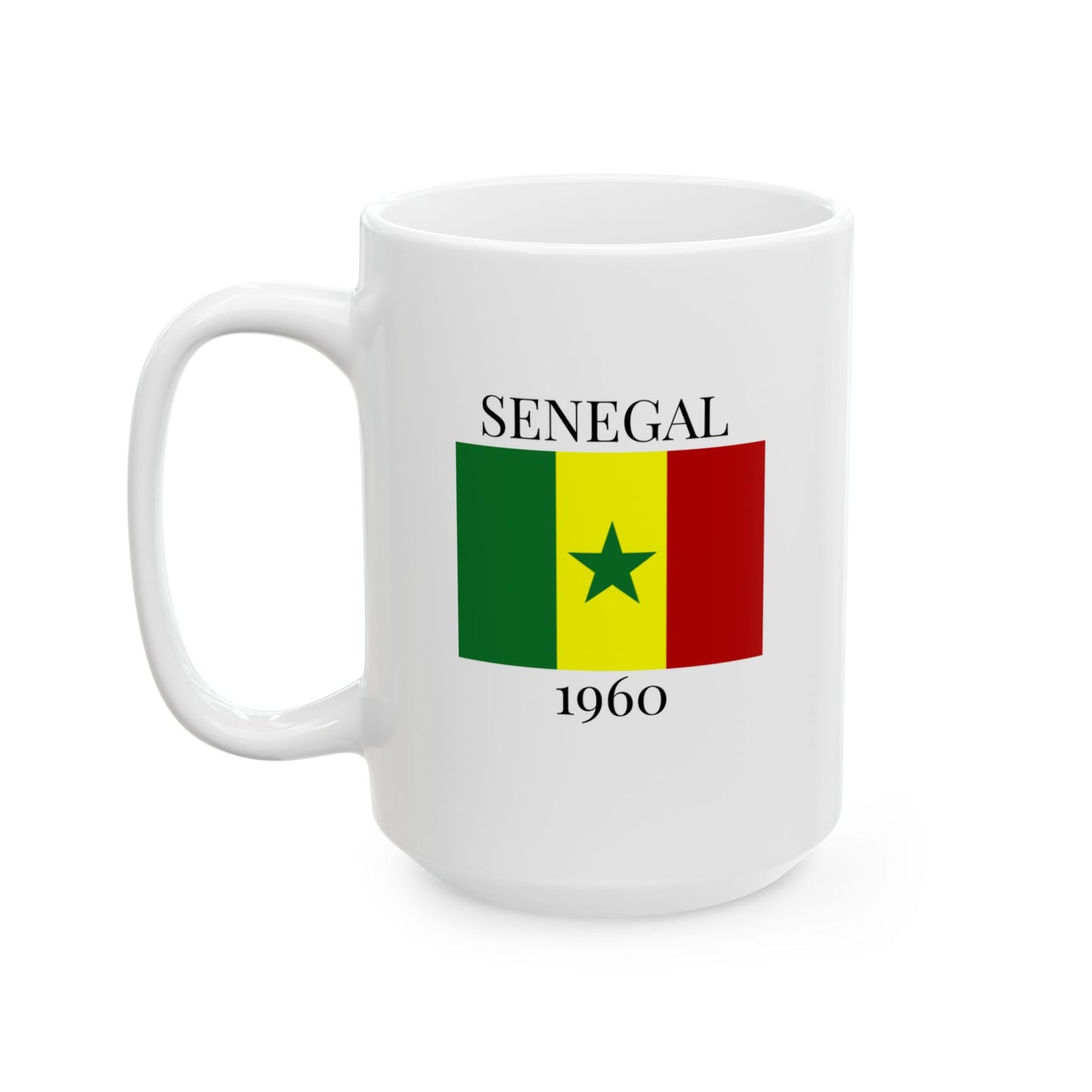 Senegal Flag Mug – Independence 1960 Coffee Cup (11oz, 15oz) | African Heritage Gift