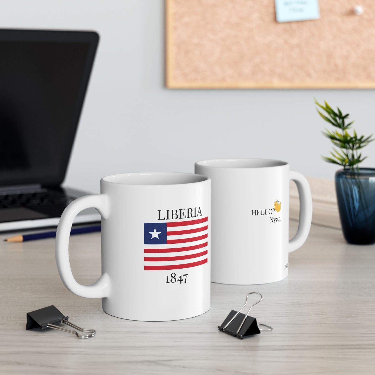Liberia Flag Mug – Independence 1847 Coffee Cup (11oz, 15oz) | African Heritage Gift