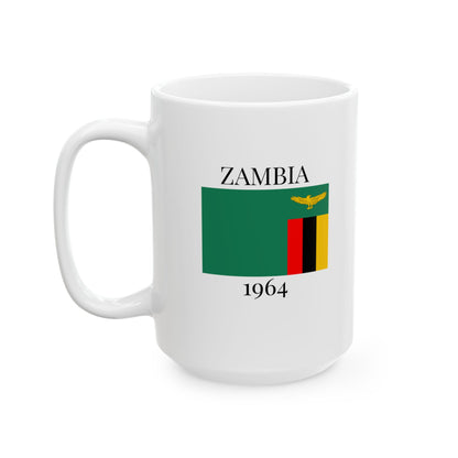 Zambia Flag Mug – Independence 1964 Coffee Cup (11oz, 15oz) | African Heritage Gift