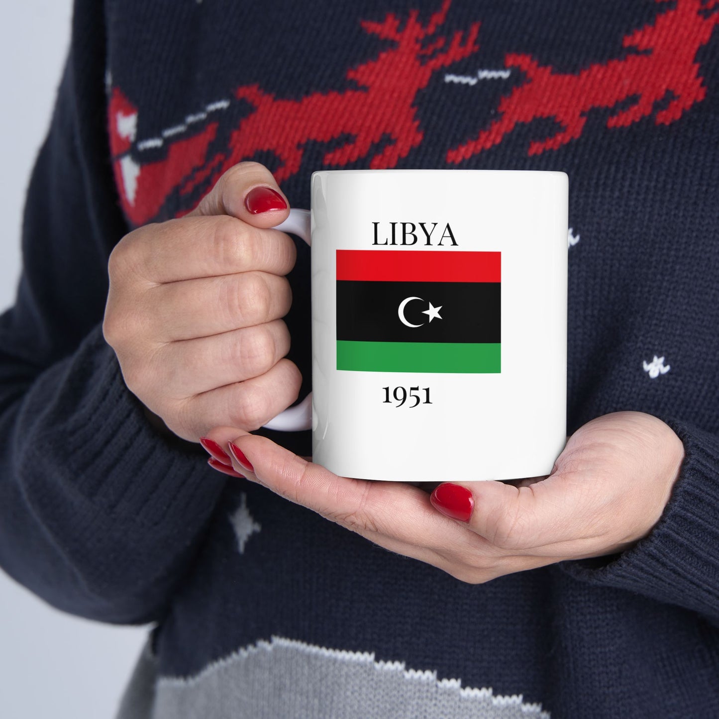 Lybia Flag Mug – Independence 1951 Coffee Cup (11oz, 15oz) | African Heritage Gift