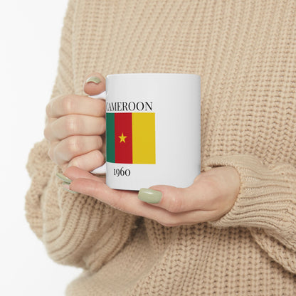 Cameroon Flag Mug – Independence 1960 Coffee Cup (11oz, 15oz) | African Heritage Gift