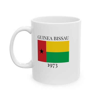 Guinea Bissau Flag Mug – Independence 1973 Coffee Cup (11oz, 15oz) | African Heritage Gift