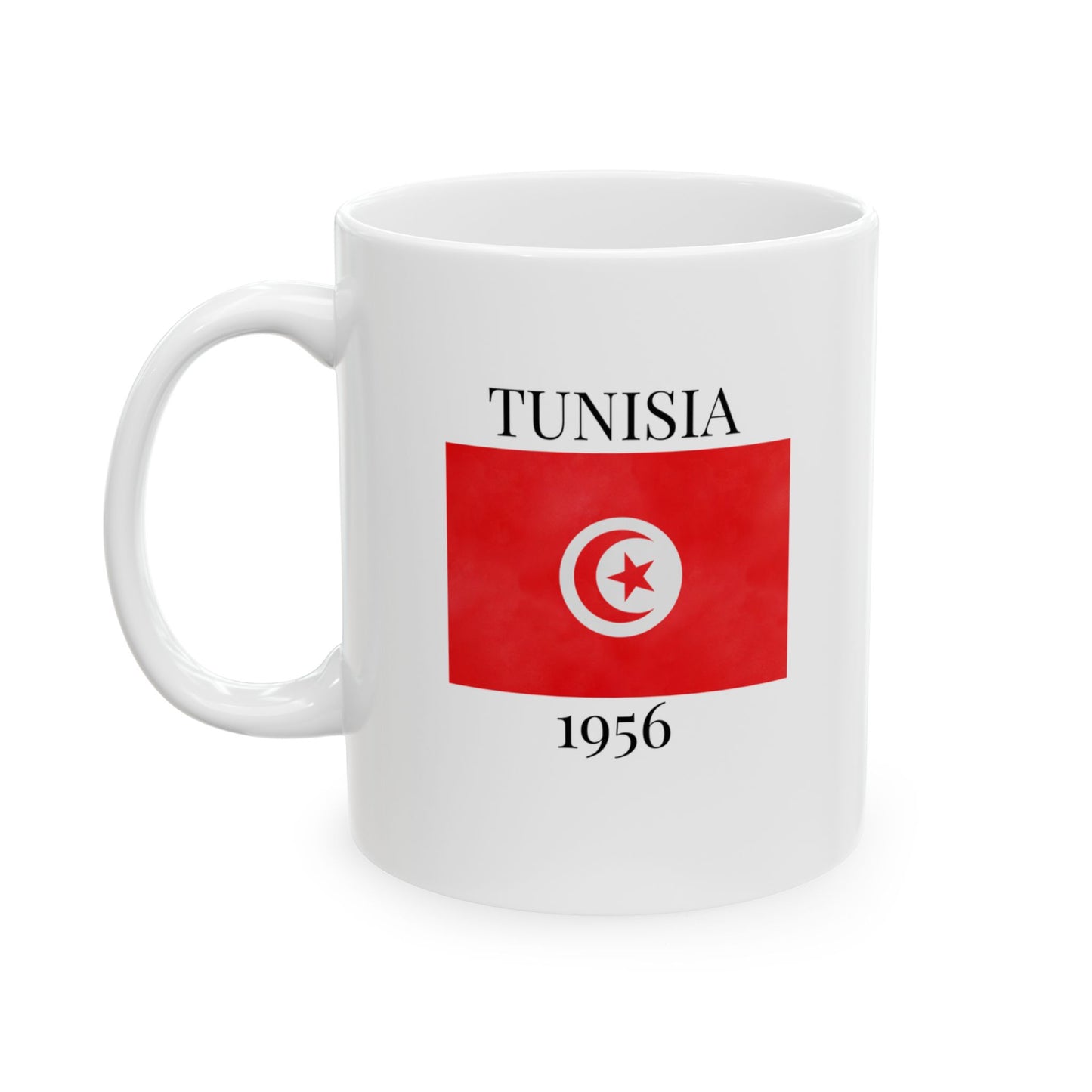Tunisia Flag Mug – Independence 1956 Coffee Cup (11oz, 15oz) | African Heritage Gift