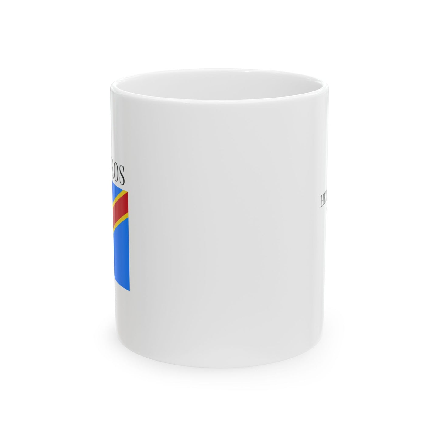 Democratic Of Congo Flag Mug – Independence 1960 Coffee Cup (11oz, 15oz) | African Heritage Gift
