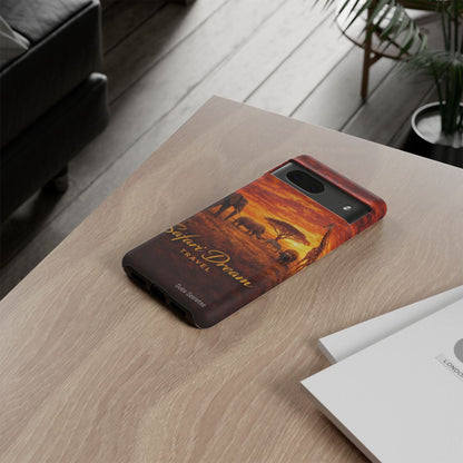 Safari Dream Travel Phone Case — Sunset African Safari Wildlife/Available in all phones
