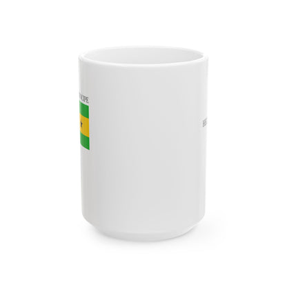 Sao Tome & Principe Flag Mug – Independence 1975 Coffee Cup (11oz, 15oz) | African Heritage Gift