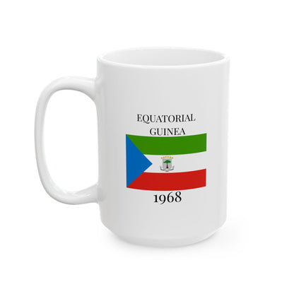 Equatorial Guinea Flag Mug – Independence 1968 Coffee Cup (11oz, 15oz) | African Heritage Gift