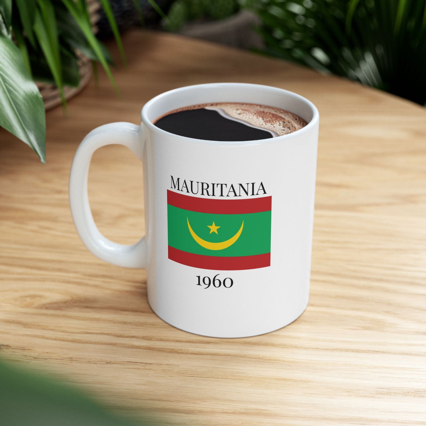 Mauritania Flag Mug – Independence 1960 Coffee Cup (11oz, 15oz) | African Heritage Gift