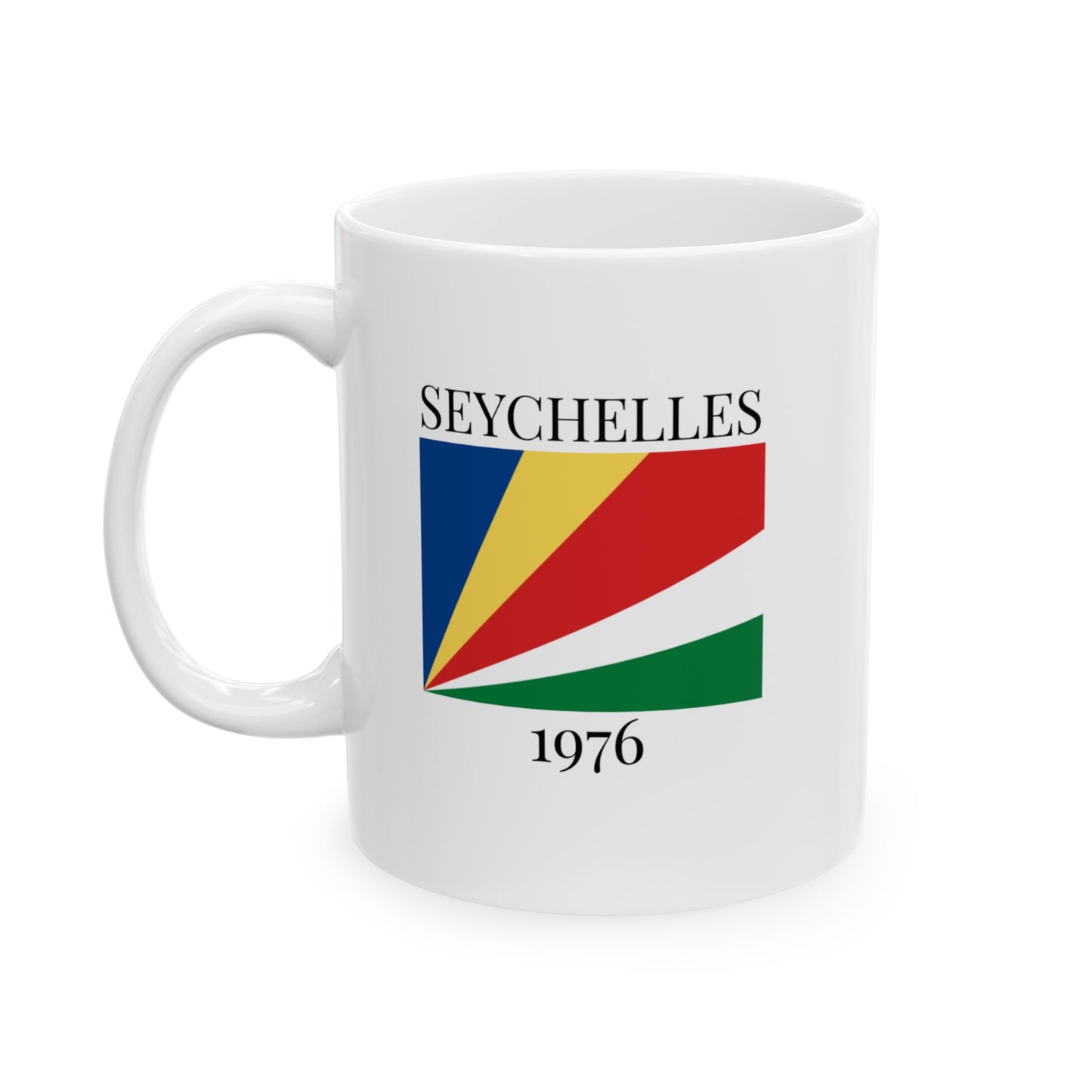 Seychelles Flag Mug – Independence 1976 Coffee Cup (11oz, 15oz) | African Heritage Gift