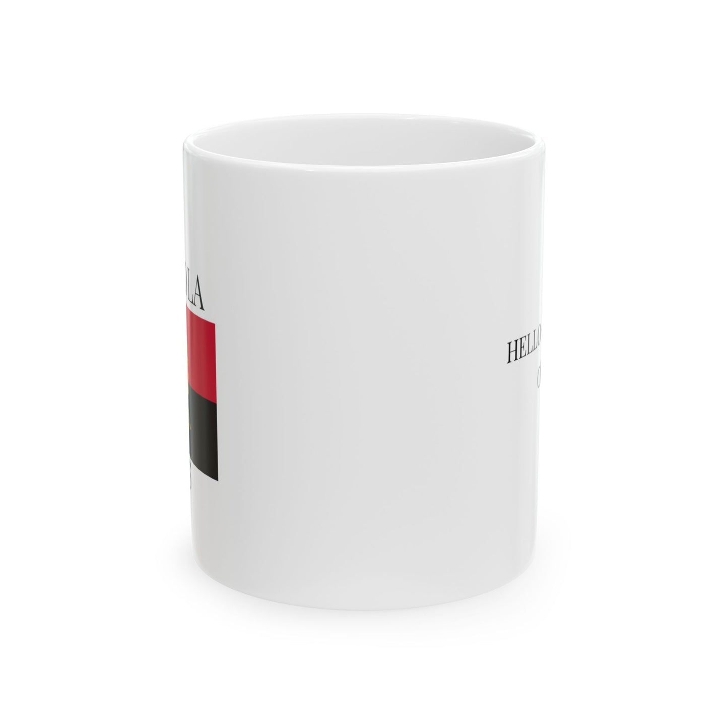 Angola Flag Mug – Independence 1975 Coffee Cup (11oz, 15oz) | African Heritage Gift