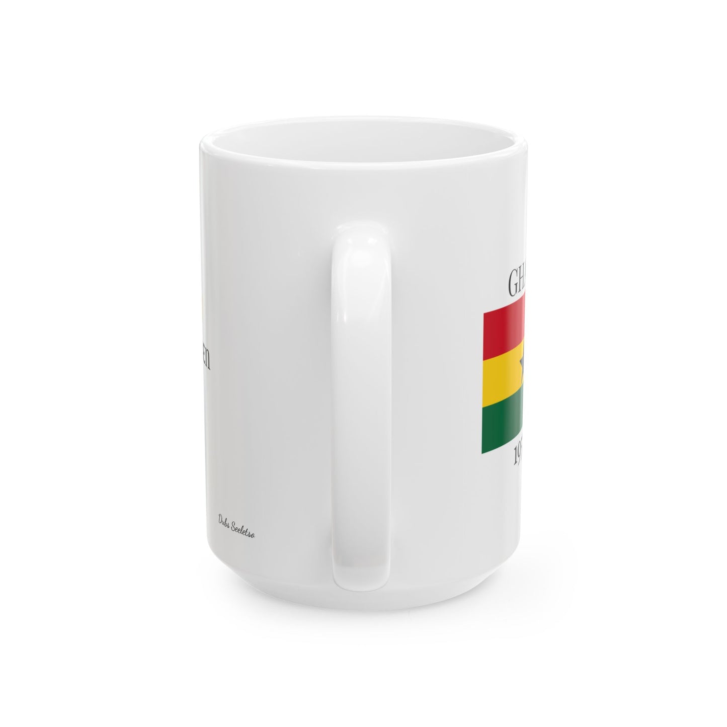 Ghana Flag Mug – Independence 1957 Coffee Cup (11oz, 15oz) | African Heritage Gift