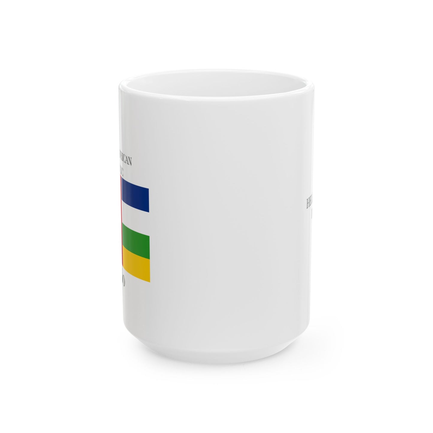 Central African Republic Flag Mug – Independence 1960 Coffee Cup (11oz, 15oz) | African Heritage Gift