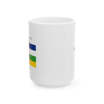 Central African Republic Flag Mug – Independence 1960 Coffee Cup (11oz, 15oz) | African Heritage Gift