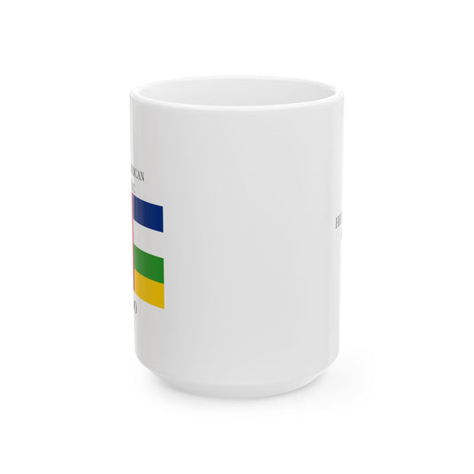 Central African Republic Flag Mug – Independence 1960 Coffee Cup (11oz, 15oz) | African Heritage Gift