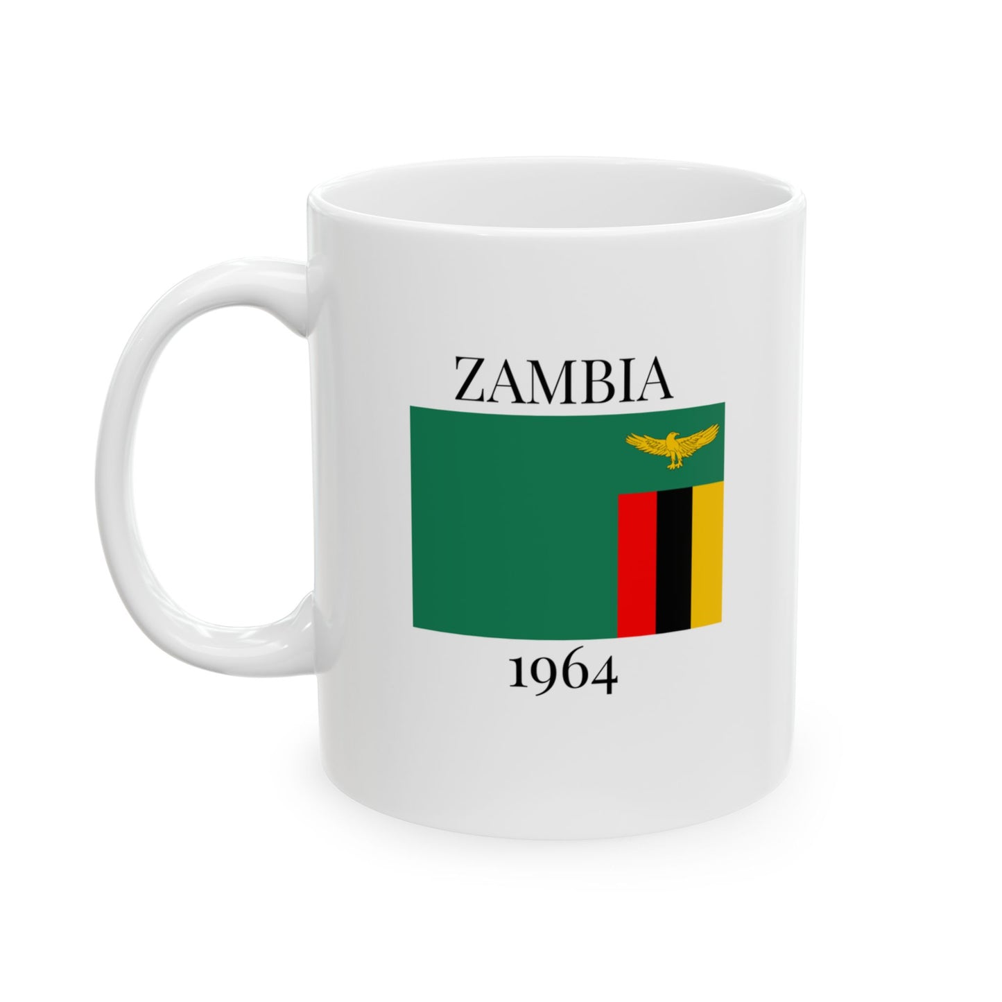 Zambia Flag Mug – Independence 1964 Coffee Cup (11oz, 15oz) | African Heritage Gift