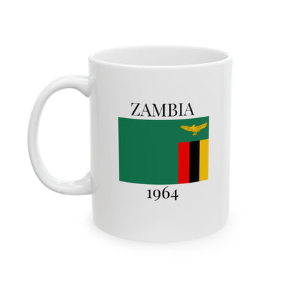 Zambia Flag Mug – Independence 1964 Coffee Cup (11oz, 15oz) | African Heritage Gift