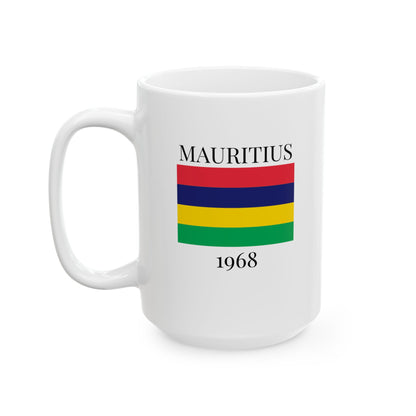 Mauritius Flag Mug – Independence 1968 Coffee Cup (11oz, 15oz) | African Heritage Gift
