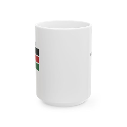 Kenya Flag Mug – Independence 1963 Coffee Cup (11oz, 15oz) | African Heritage Gift