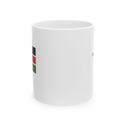 Kenya Flag Mug – Independence 1963 Coffee Cup (11oz, 15oz) | African Heritage Gift