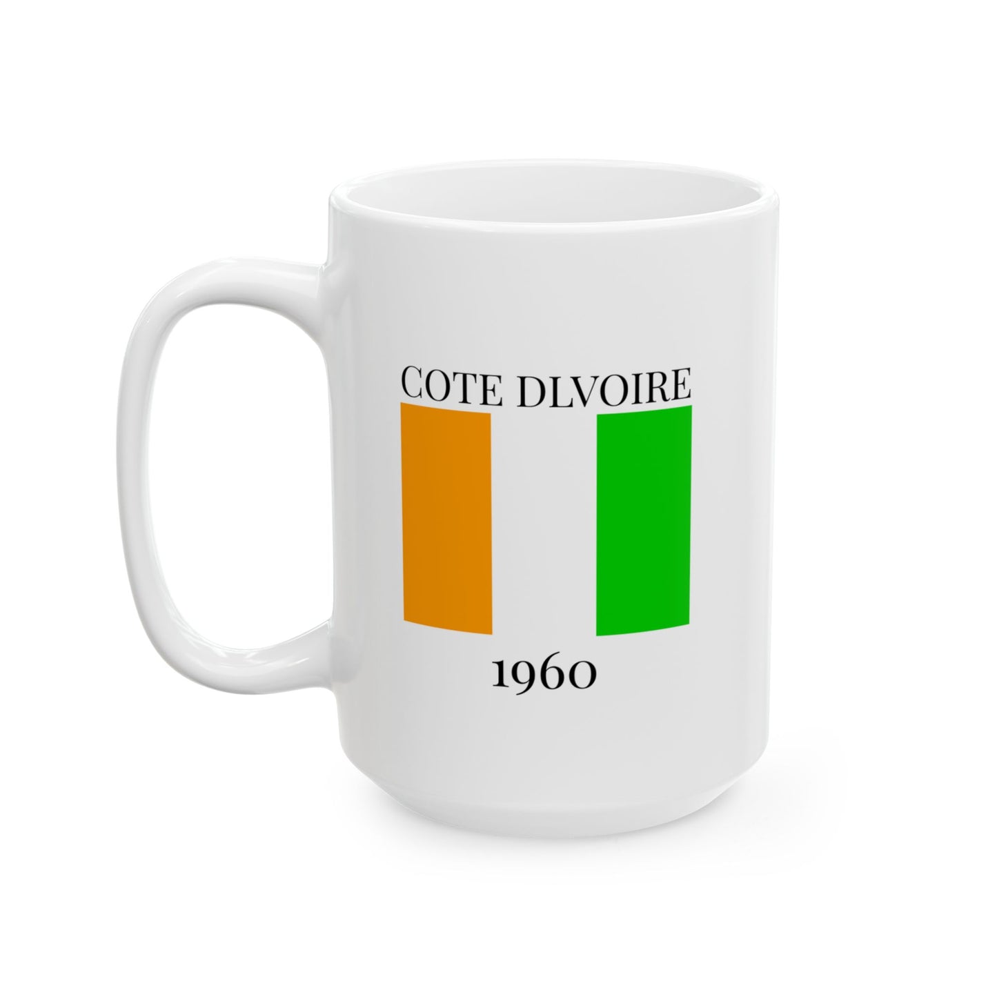 Cote Dlvoire Flag Mug – Independence 1960 Coffee Cup (11oz, 15oz) | African Heritage Gift