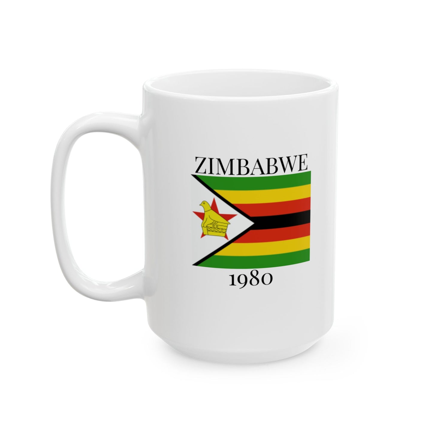 Zimbabwe Flag Mug – Independence 1960 Coffee Cup (11oz, 15oz) | African Heritage Gift