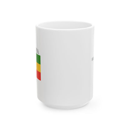 Ethiopia Flag Mug – Independence 1941 Coffee Cup (11oz, 15oz) | African Heritage Gift