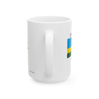 Rwanda Flag Mug – Independence 1962 Coffee Cup (11oz, 15oz) | African Heritage Gift