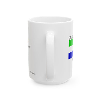 Sierra Leone Flag Mug – Independence 1961 Coffee Cup (11oz, 15oz) | African Heritage Gift