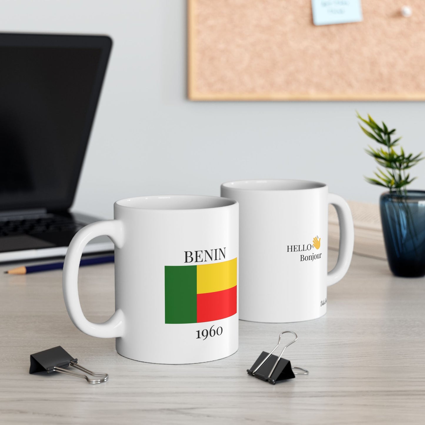 Benin Flag Mug – Independence 1960 Coffee Cup (11oz, 15oz) | African Heritage Gift