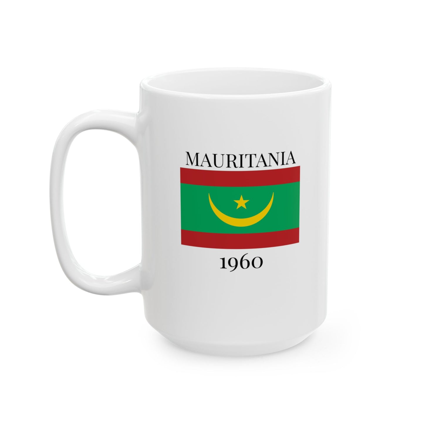 Mauritania Flag Mug – Independence 1960 Coffee Cup (11oz, 15oz) | African Heritage Gift