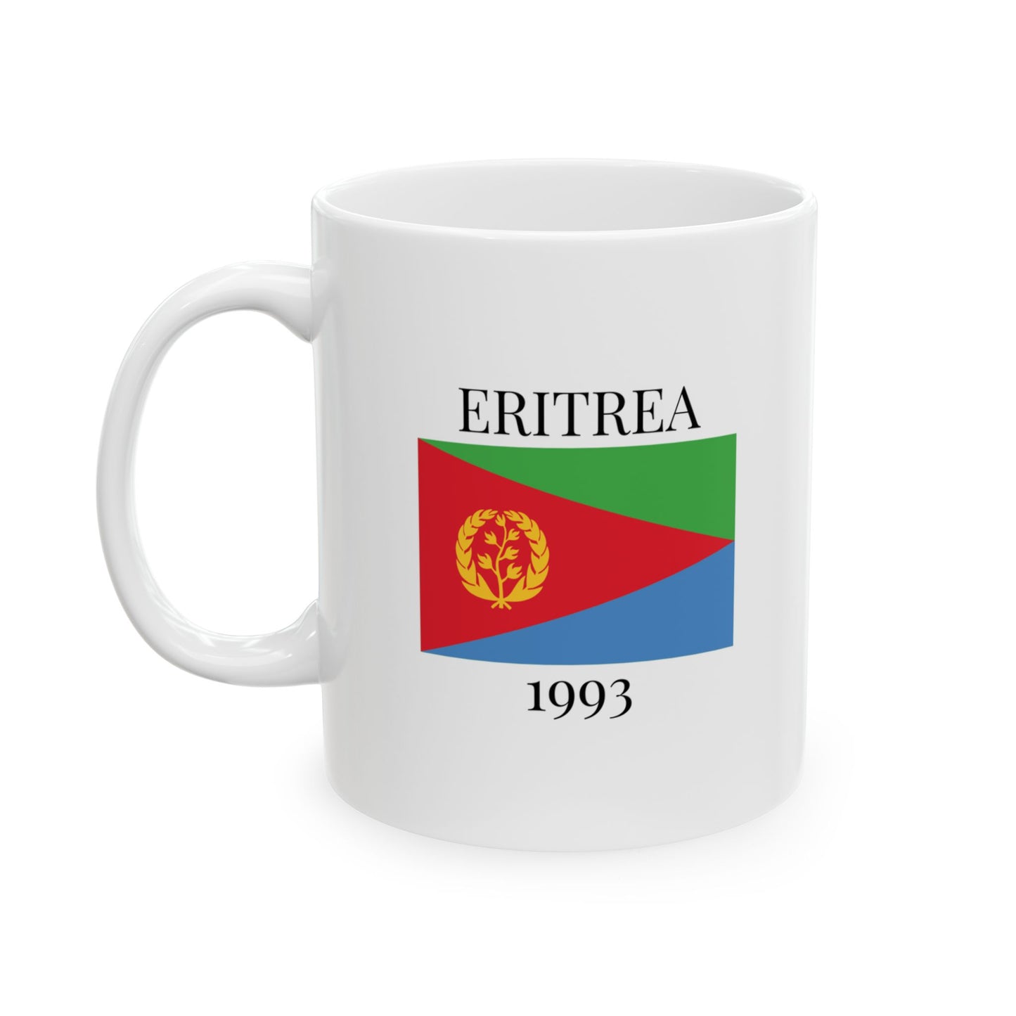 Eritrea Flag Mug – Independence 1962 Coffee Cup (11oz, 15oz) | African Heritage Gift
