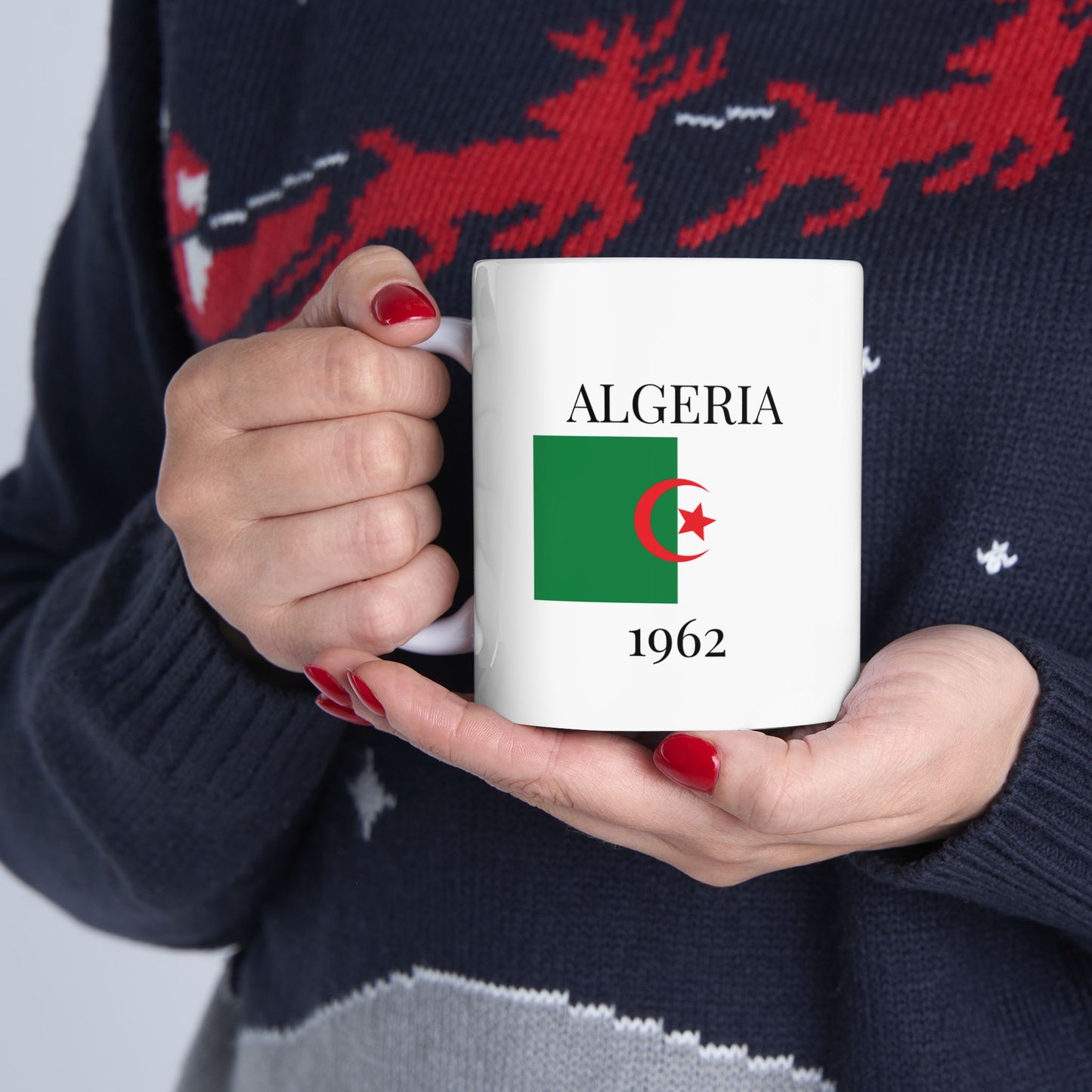 Algeria Flag Mug – Independence 1962 Coffee Cup (11oz, 15oz) | African Heritage Gift