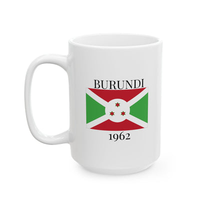 Burundi Flag Mug – Independence 1962 Coffee Cup (11oz, 15oz) | African Heritage Gift