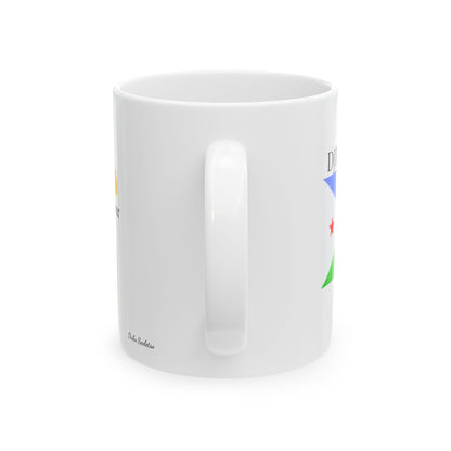 Djibouti Flag Mug – Independence 1977 Coffee Cup (11oz, 15oz) | African Heritage Gift