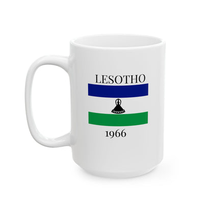 Lesotho Flag Mug – Independence 1966 Coffee Cup (11oz, 15oz) | African Heritage Gift