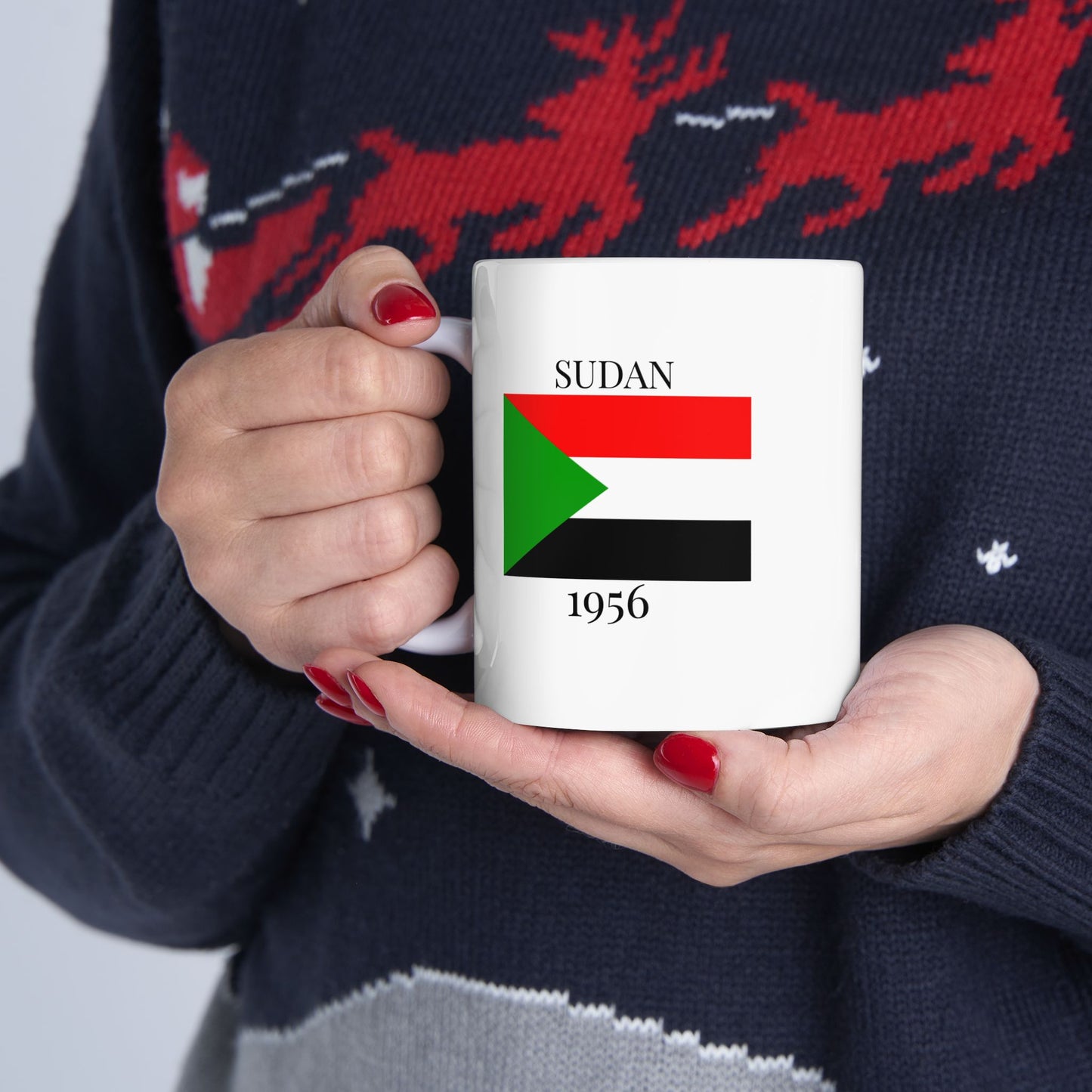 Sudan Flag Mug – Independence 1956 Coffee Cup (11oz, 15oz) | African Heritage Gift