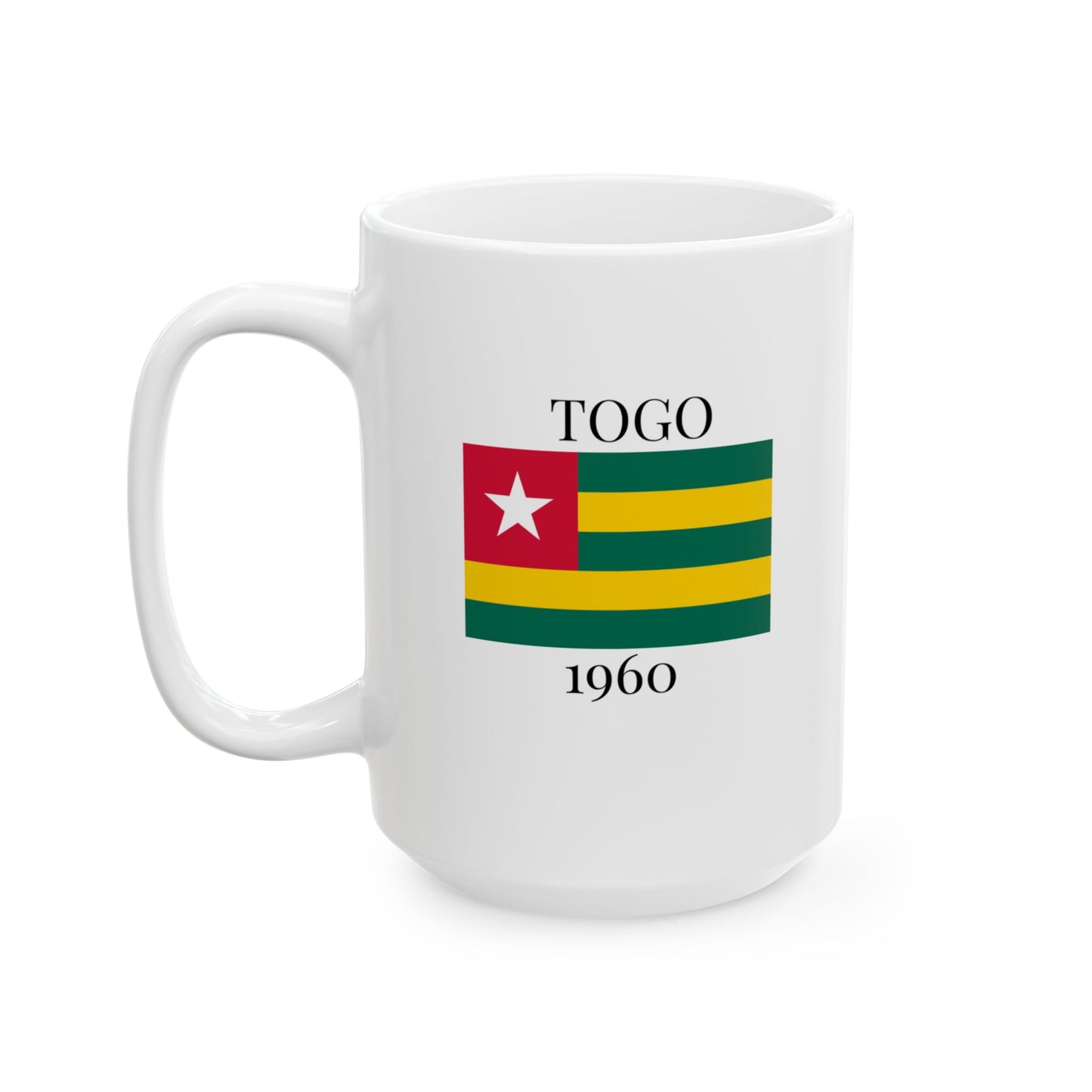 Togo Flag Mug – Independence 1960 Coffee Cup (11oz, 15oz) | African Heritage Gift