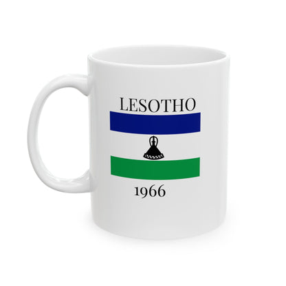 Lesotho Flag Mug – Independence 1966 Coffee Cup (11oz, 15oz) | African Heritage Gift