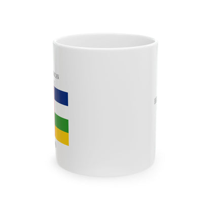 Central African Republic Flag Mug – Independence 1960 Coffee Cup (11oz, 15oz) | African Heritage Gift