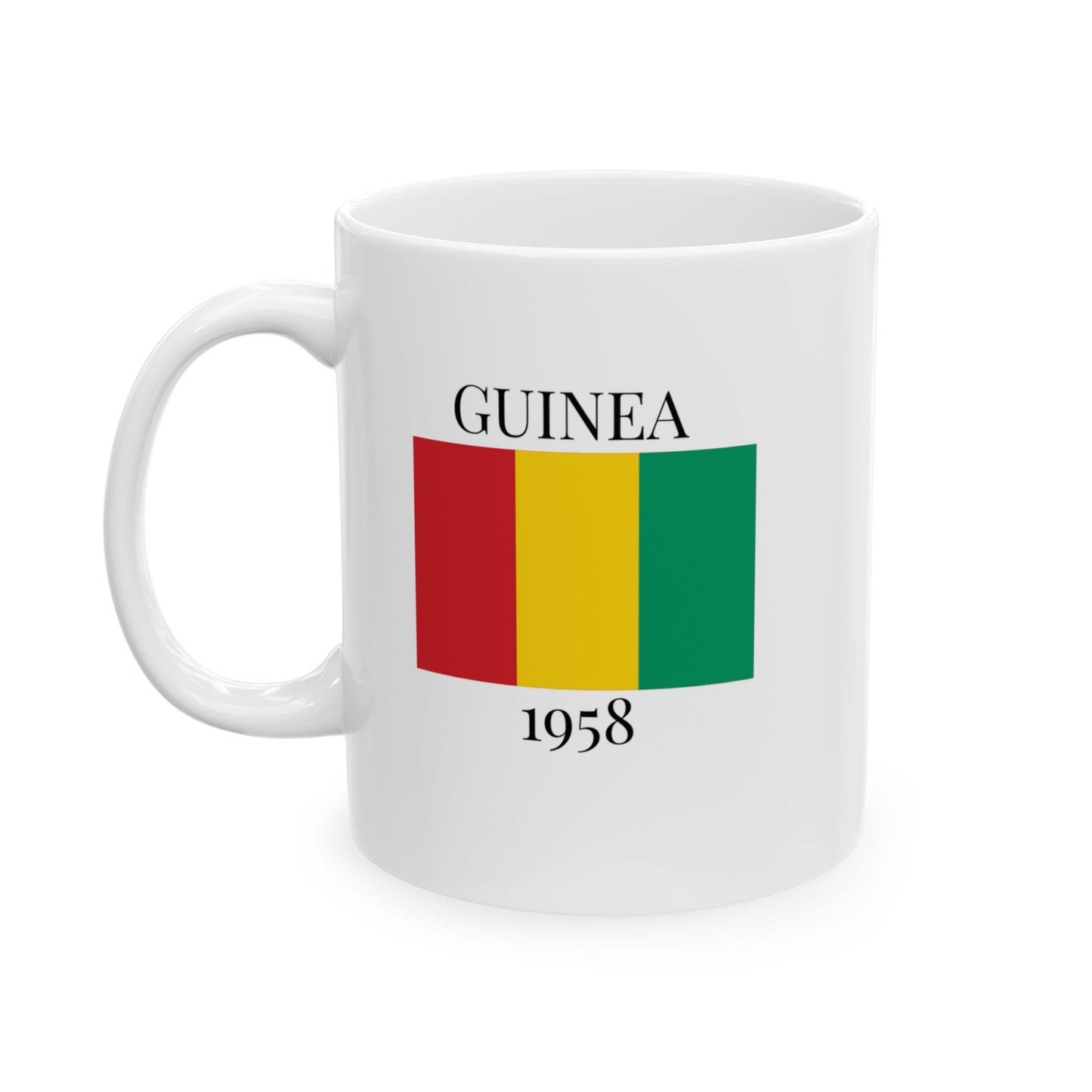Guinea Flag Mug – Independence 1958 Coffee Cup (11oz, 15oz) | African Heritage Gift