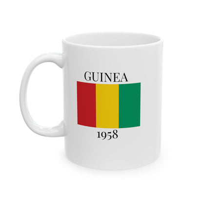 Guinea Flag Mug – Independence 1958 Coffee Cup (11oz, 15oz) | African Heritage Gift