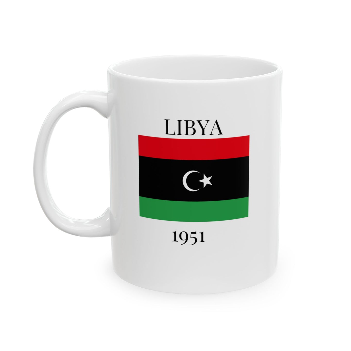Lybia Flag Mug – Independence 1951 Coffee Cup (11oz, 15oz) | African Heritage Gift