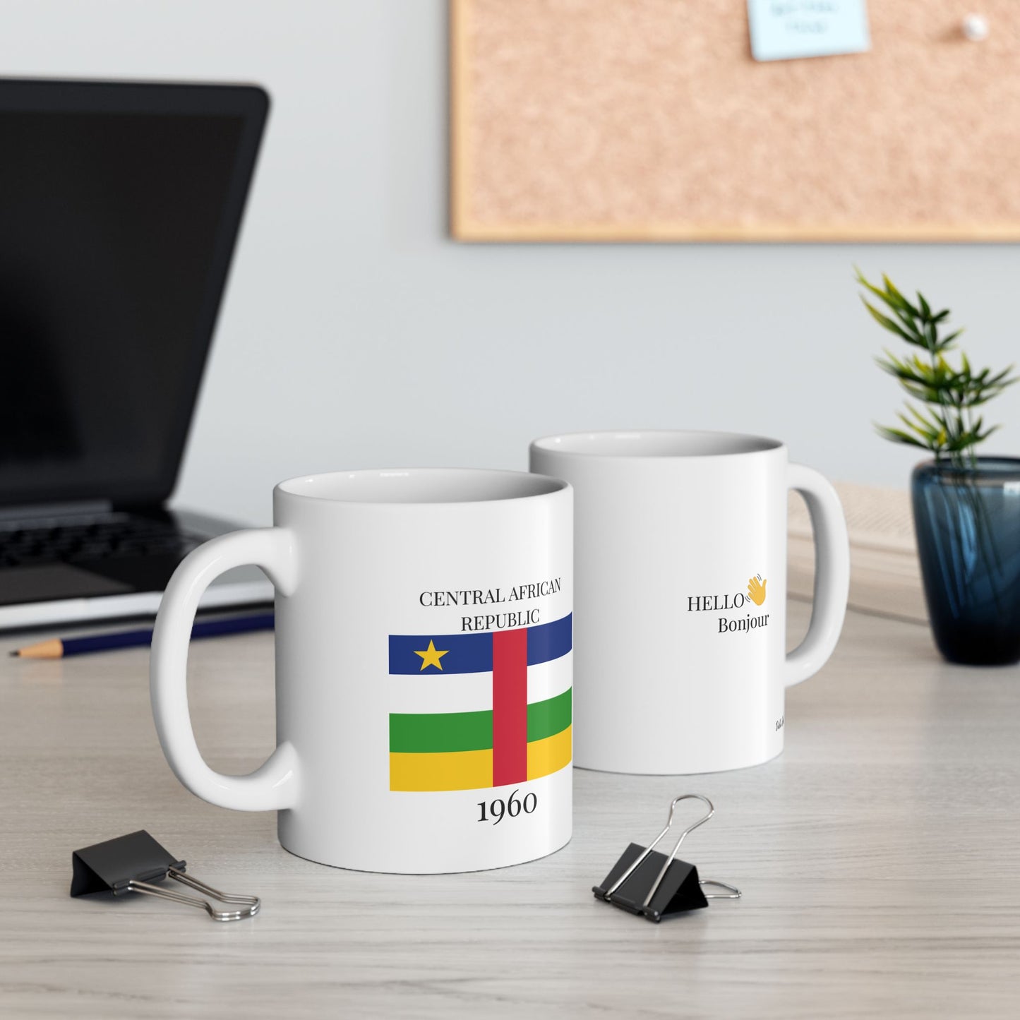 Central African Republic Flag Mug – Independence 1960 Coffee Cup (11oz, 15oz) | African Heritage Gift