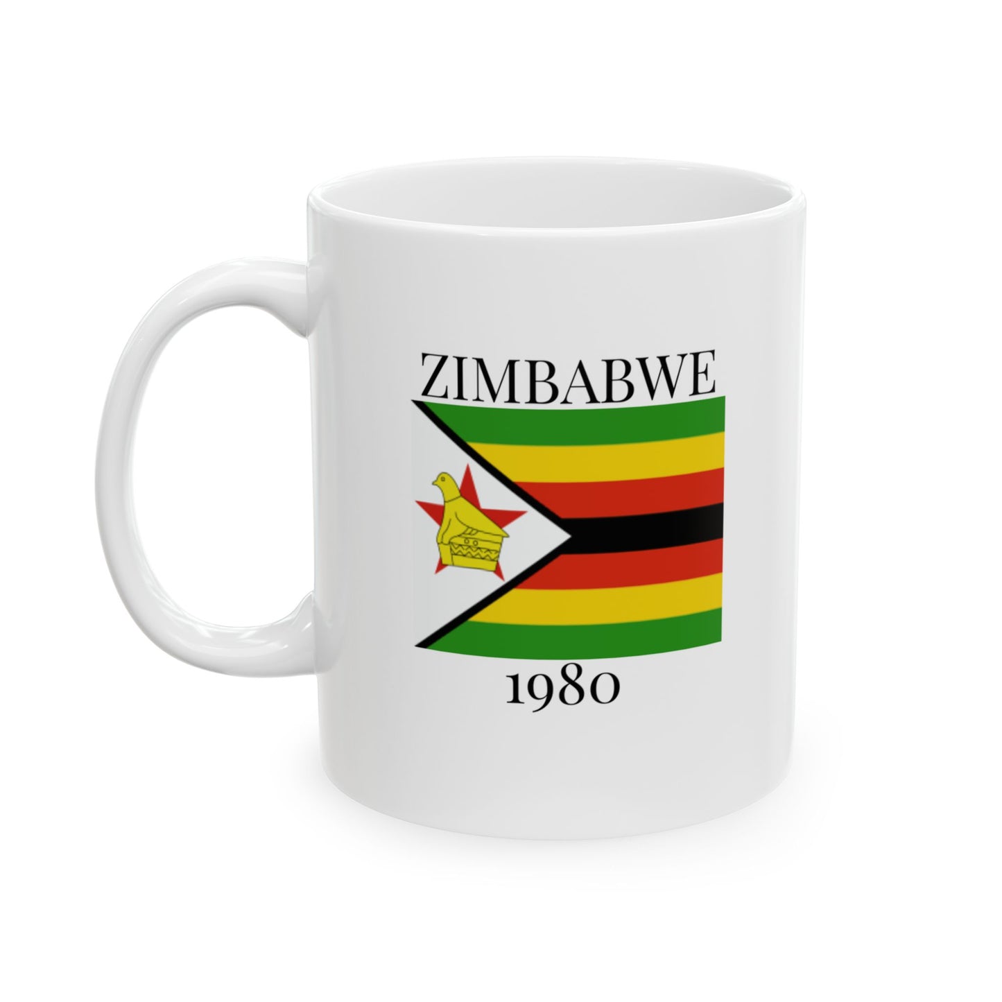 Zimbabwe Flag Mug – Independence 1960 Coffee Cup (11oz, 15oz) | African Heritage Gift