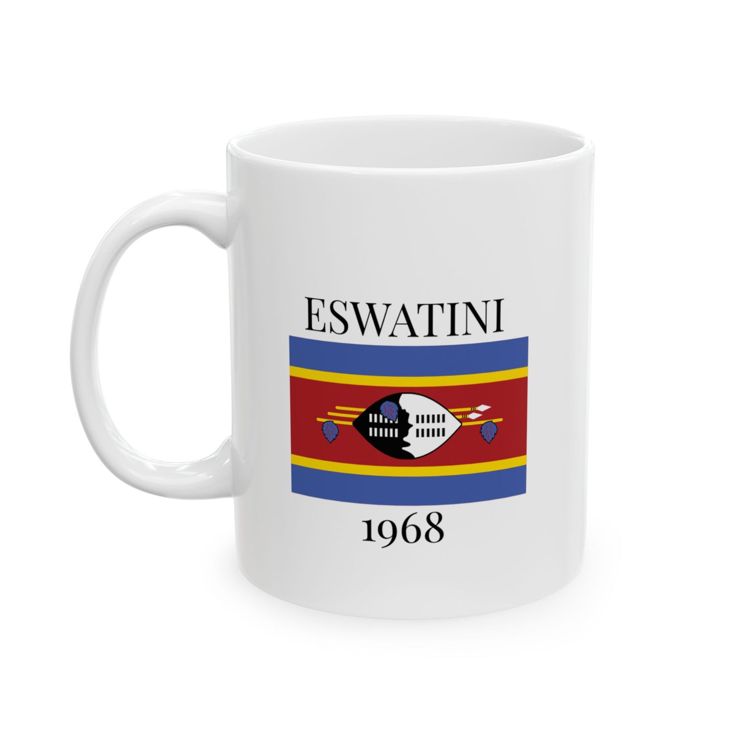 Eswatini Flag Mug – Independence 1968 Coffee Cup (11oz, 15oz) | African Heritage Gift