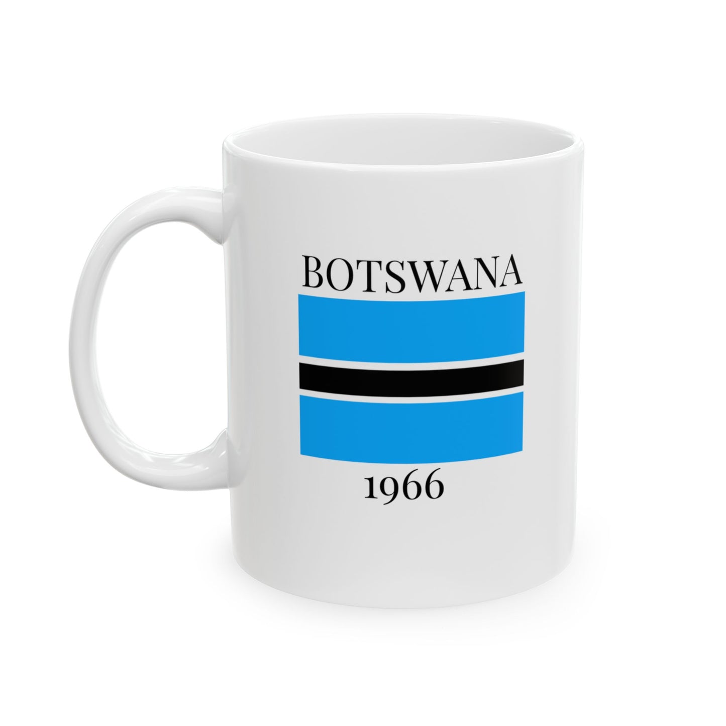 Botswana Flag Mug – Independence 1966 Coffee Cup (11oz, 15oz) | African Heritage Gift