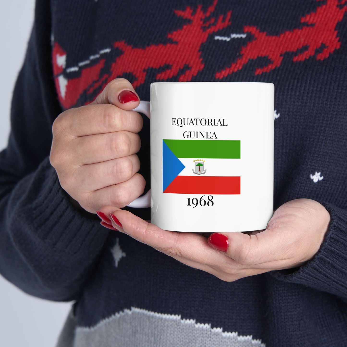 Equatorial Guinea Flag Mug – Independence 1968 Coffee Cup (11oz, 15oz) | African Heritage Gift