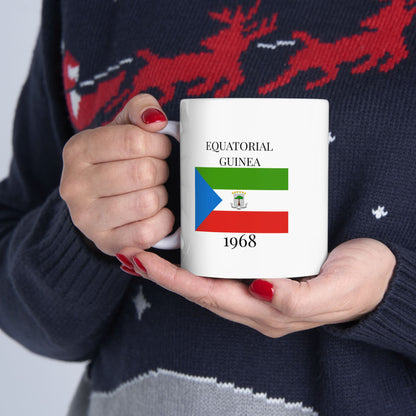 Equatorial Guinea Flag Mug – Independence 1968 Coffee Cup (11oz, 15oz) | African Heritage Gift